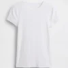 Modernes Rippstrick-T-Shirt