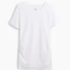 Modernes T-Shirt für Umstandsmode mit Rundhalsausschnitt