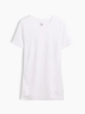 Modernes T-Shirt für Umstandsmode mit Rundhalsausschnitt