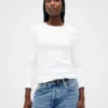 Modernes T-Shirt mit Rundhalsausschnitt