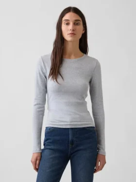 Modernes T-Shirt mit Rundhalsausschnitt