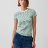 Modernes T-Shirt mit Rundhalsausschnitt