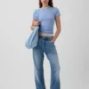 Modernes T-Shirt mit Rundhalsausschnitt
