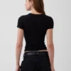 Modernes T-Shirt mit Rundhalsausschnitt