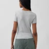 Modernes T-Shirt mit Rundhalsausschnitt