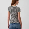 Modernes T-Shirt mit Rundhalsausschnitt