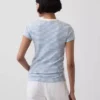 Modernes T-Shirt mit Rundhalsausschnitt
