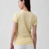 Modernes T-Shirt mit Rundhalsausschnitt