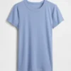Modernes T-Shirt mit Rundhalsausschnitt