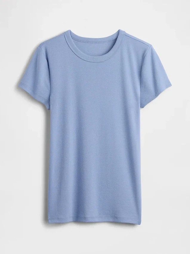 Modernes T-Shirt mit Rundhalsausschnitt