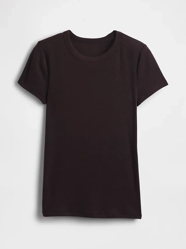 Modernes T-Shirt mit Rundhalsausschnitt