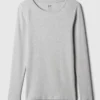 Modernes T-Shirt mit Rundhalsausschnitt