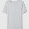 Modernes T-Shirt mit Rundhalsausschnitt