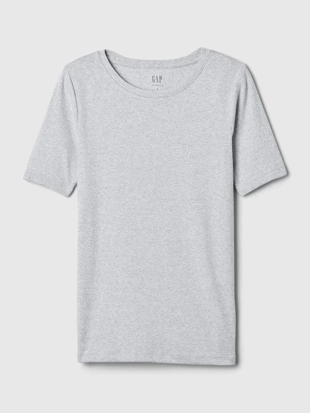 Modernes T-Shirt mit Rundhalsausschnitt