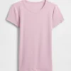 Modernes T-Shirt mit Rundhalsausschnitt