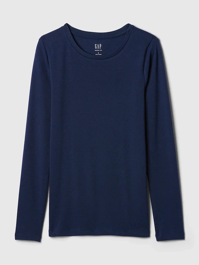 Modernes T-Shirt mit Rundhalsausschnitt