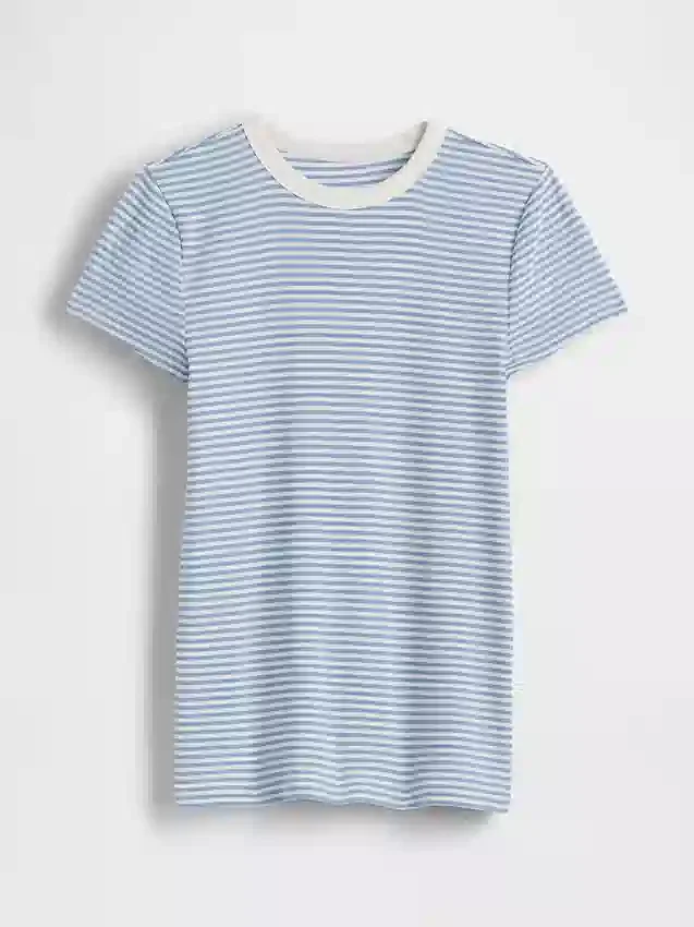 Modernes T-Shirt mit Rundhalsausschnitt