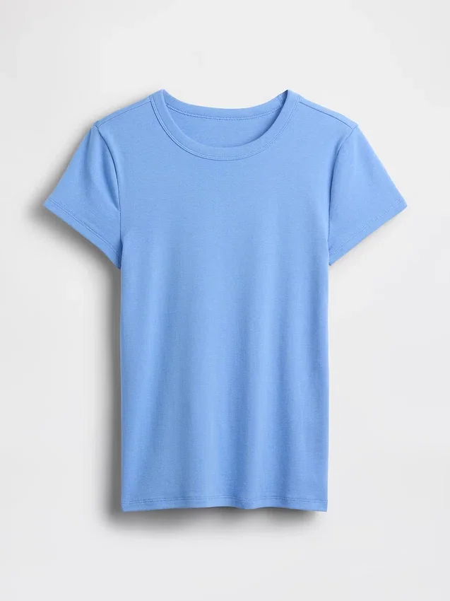 Modernes T-Shirt mit Rundhalsausschnitt