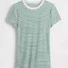 Modernes T-Shirt mit Rundhalsausschnitt