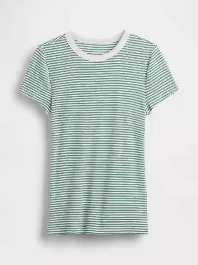 Modernes T-Shirt mit Rundhalsausschnitt