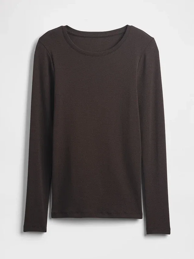 Modernes T-Shirt mit Rundhalsausschnitt