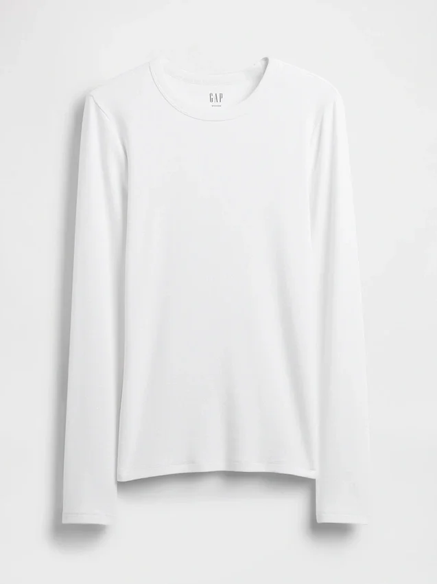 Modernes T-Shirt mit Rundhalsausschnitt