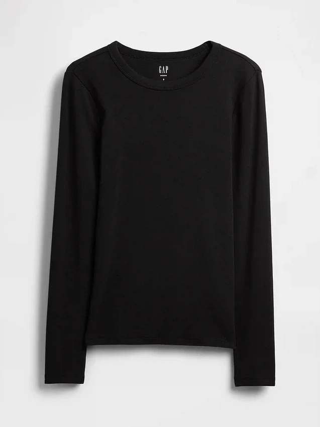 Modernes T-Shirt mit Rundhalsausschnitt