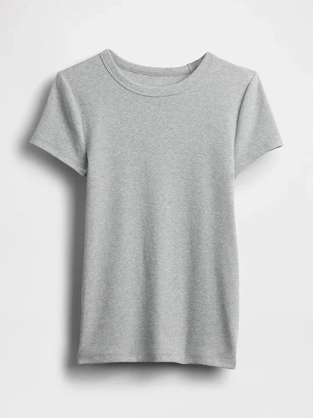 Modernes T-Shirt mit Rundhalsausschnitt