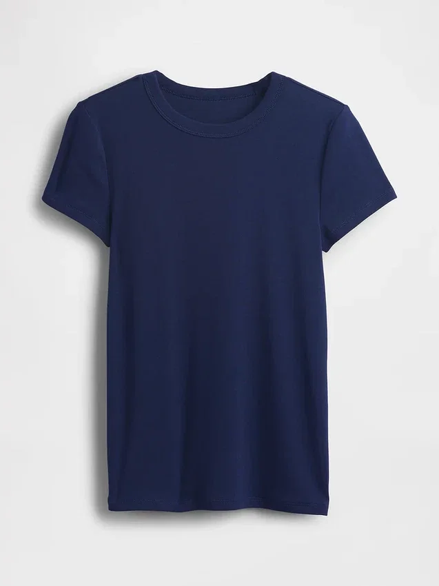 Modernes T-Shirt mit Rundhalsausschnitt