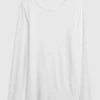 Modernes T-Shirt mit Rundhalsausschnitt