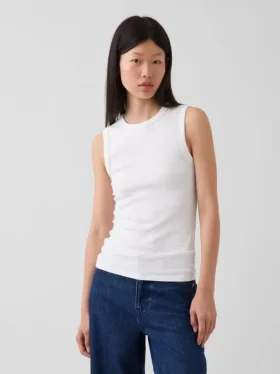 Modernes Tanktop mit Rundhalsausschnitt