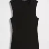 Modernes Tanktop mit Rundhalsausschnitt