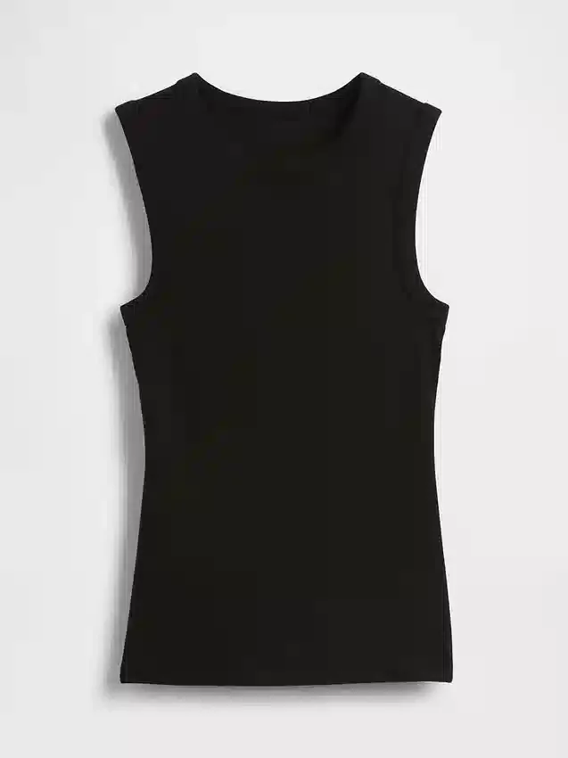 Modernes Tanktop mit Rundhalsausschnitt
