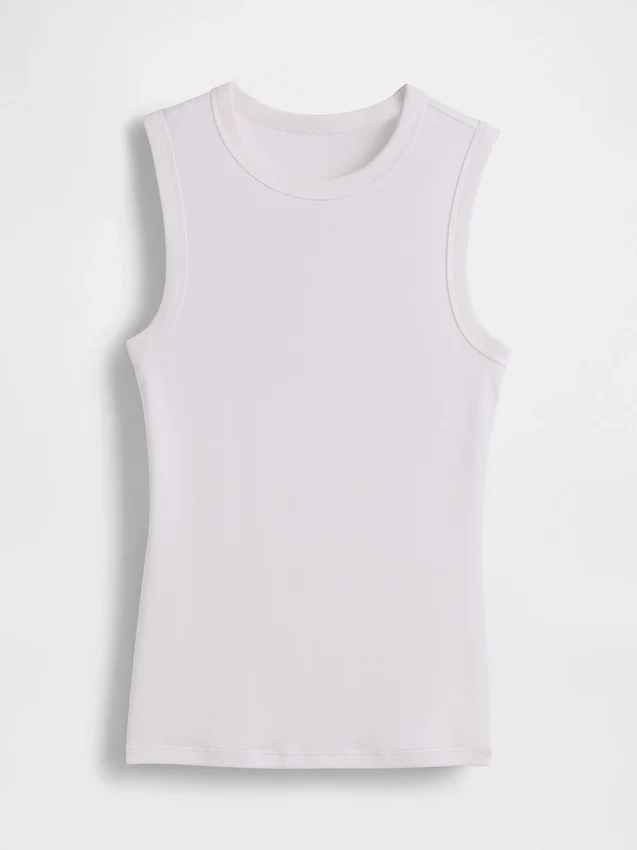 Modernes Tanktop mit Rundhalsausschnitt