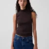 Modernes Tanktop mit Stehkragen