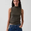 Modernes Tanktop mit Stehkragen