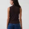 Modernes Tanktop mit Stehkragen