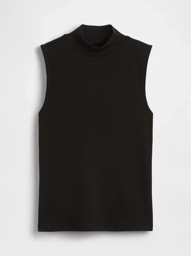 Modernes Tanktop mit Stehkragen
