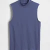 Modernes Tanktop mit Stehkragen