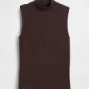 Modernes Tanktop mit Stehkragen