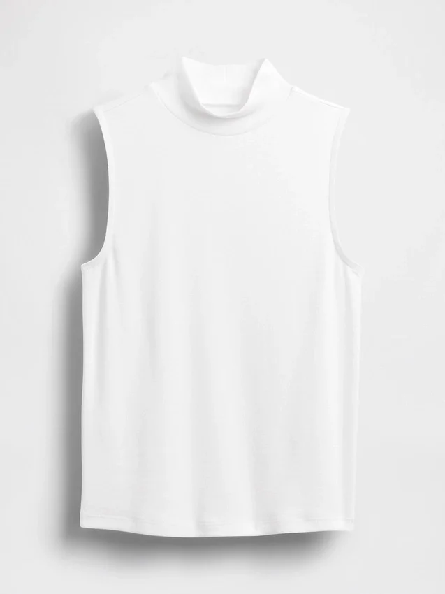 Modernes Tanktop mit Stehkragen