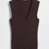Modernes Tanktop mit V-Ausschnitt