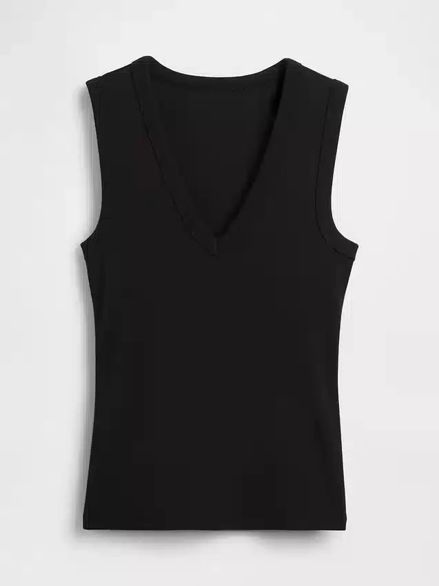 Modernes Tanktop mit V-Ausschnitt