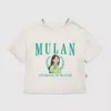 Mulan-T-Shirt mit College-Motiv für Kleinkinder