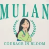 Mulan-T-Shirt mit College-Motiv für Kleinkinder
