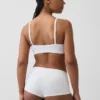Nahtloses, geripptes Dreieck-Bralette