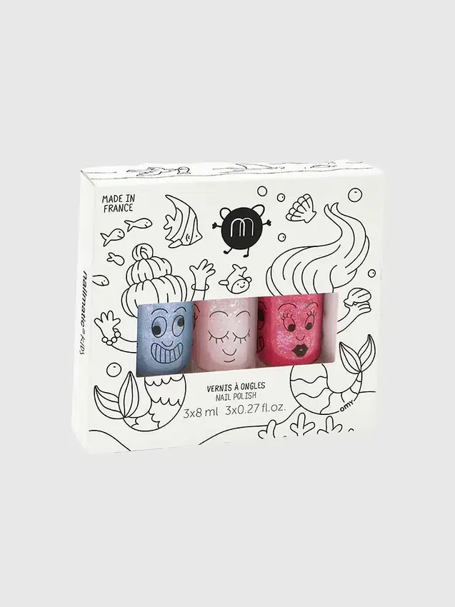 Nailmatic Nagellack-Set „Las Mermaid“