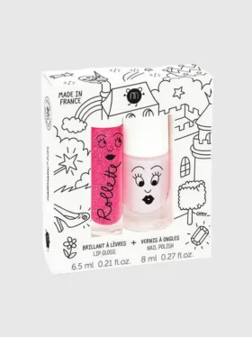 Nailmatic Nagellack- und Lipgloss-Set „Fairytales“