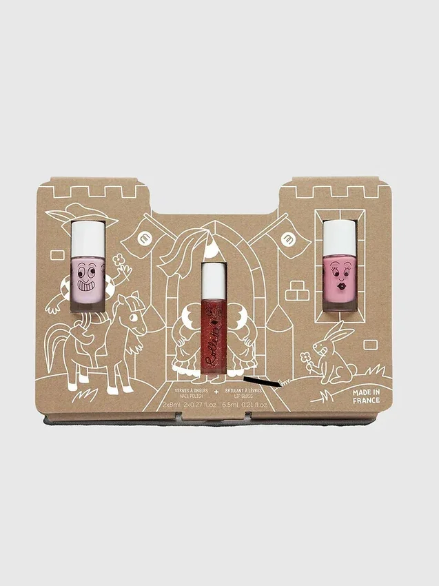 Nailmatic „Princess Story“ Nagellack- und Lipgloss-Set