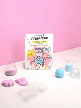 Nailmatic Set zur Herstellung von Badebomben mit sprudelnder Badekugel